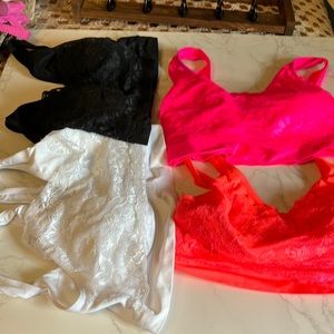 Lot of 4 bralettes